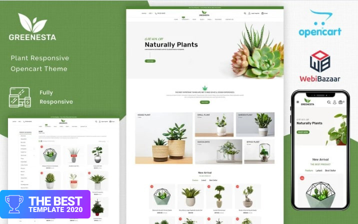 Greenesta Organic - Food & Grocery Store WooCommerce Theme.