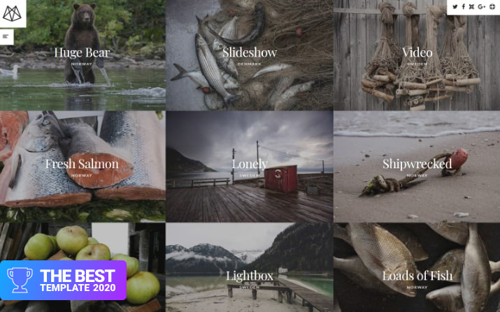 Peekskill - Responsive Portfolio Joomla Template.