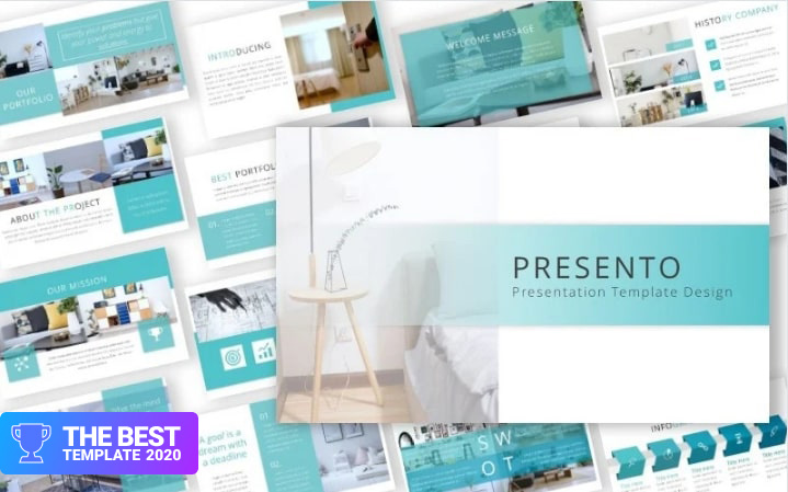 Presento - Presentation Keynote Template - digital products award
