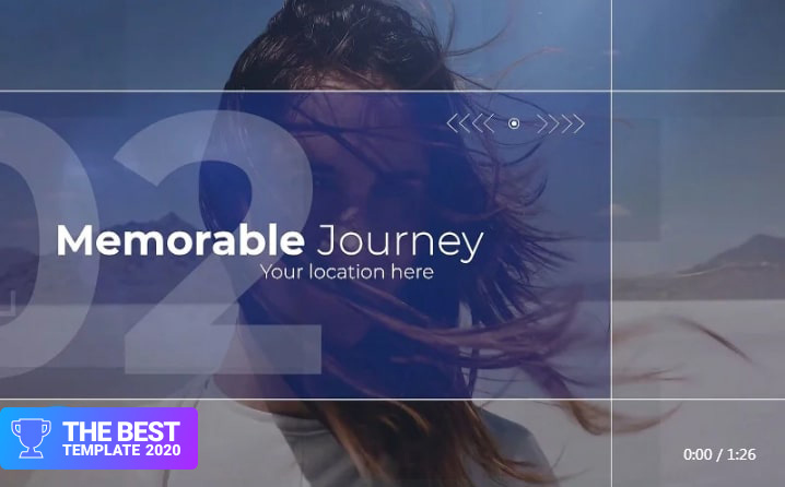 Travel Timeline Premiere Pro Template best digital products