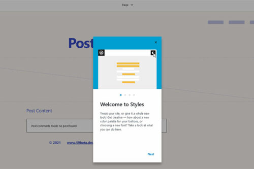 Example from The 2021 WordPress Year in Review