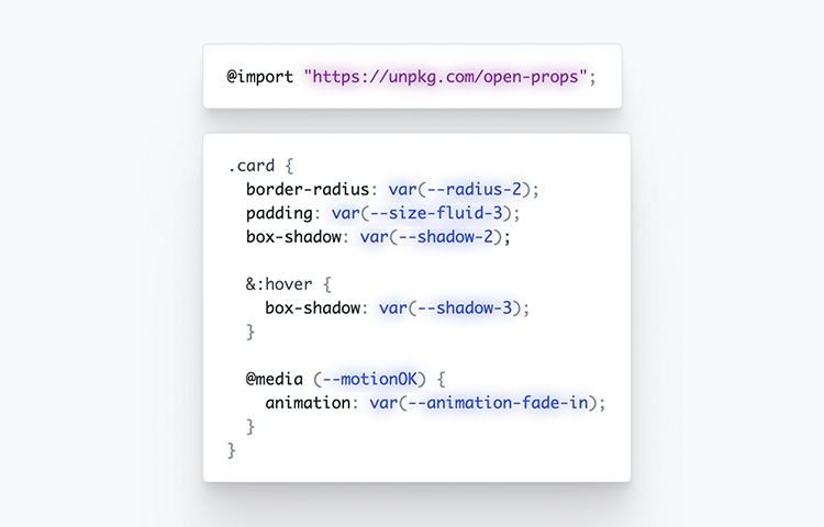 Open Props Style