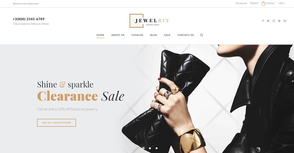 Jewelry Responsive Shopify Theme