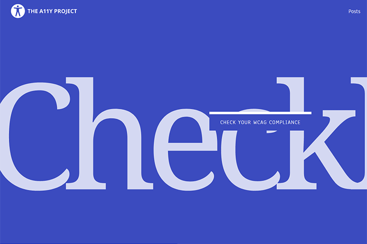 Example from The A11Y Project Checklist