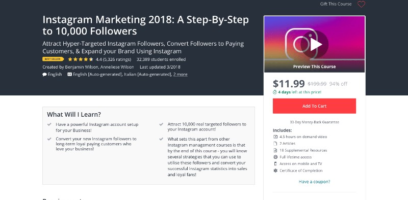 instagram marketing