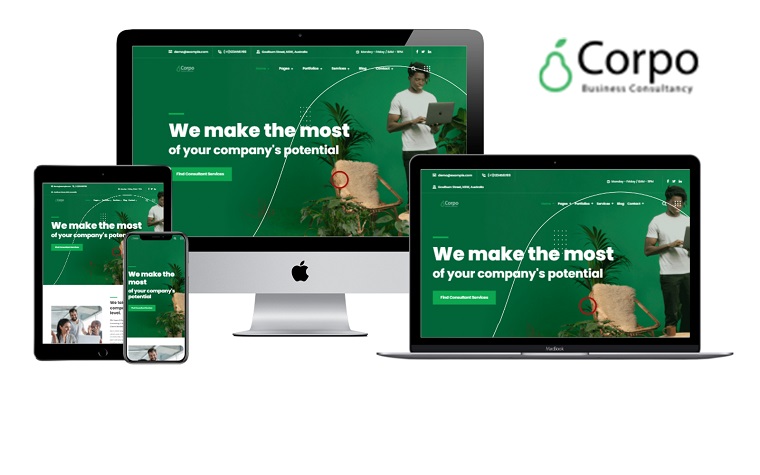 Corpo - amazing multipurpose layout.