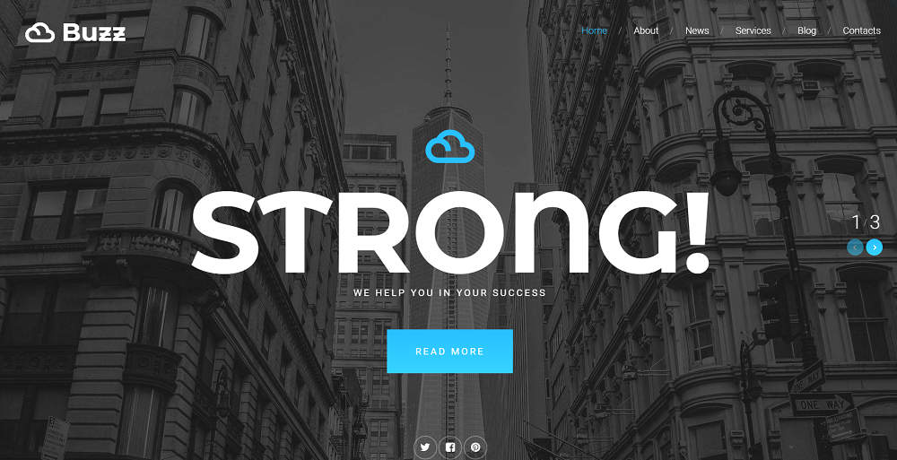 Bank Responsive Website Template