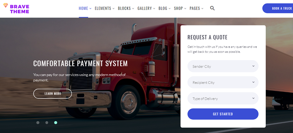 Brave Theme - Multipurpose HTML Website Template