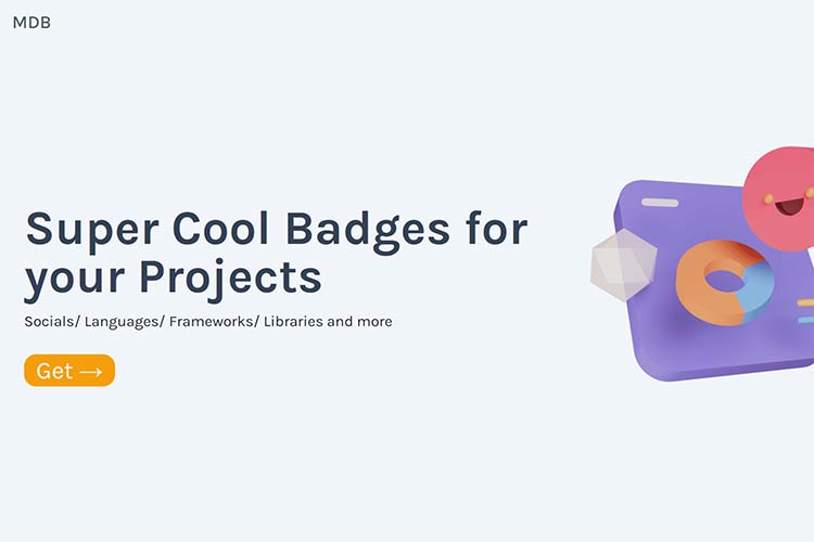 Example from Markdown Badges