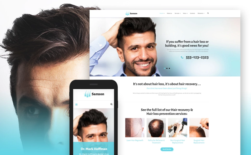 Samson Website Template