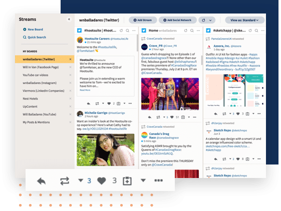 Hootsuite Inbox Twitter Streams