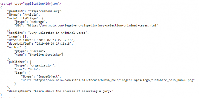 local schema