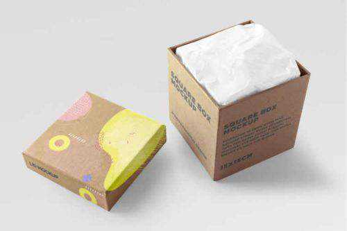 Example from 25 Cardboard Box Packaging Mockup Templates for Photoshop