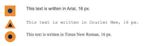 when you're choosing the best fonts for emails, consider font size as well as styling