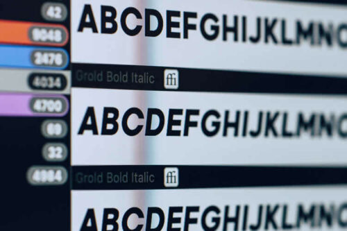 Example from Looks and Beyond: Choosing the Right Fonts for Your Website