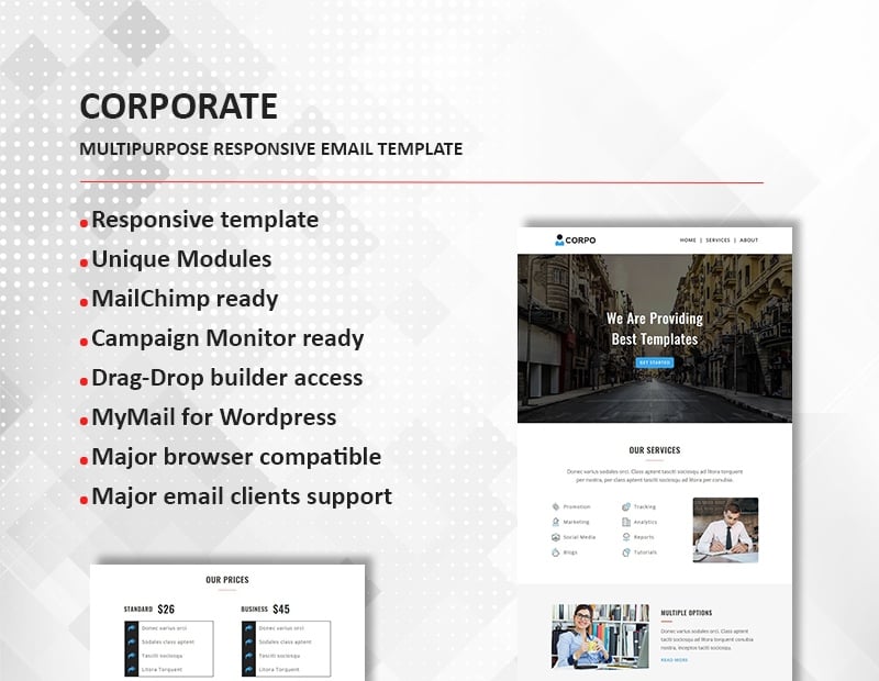 Corporate - Multipurpose Responsive Newsletter Template