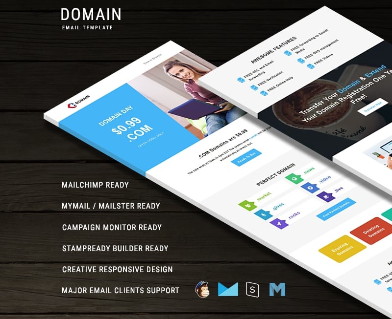 Domain Newsletter Template