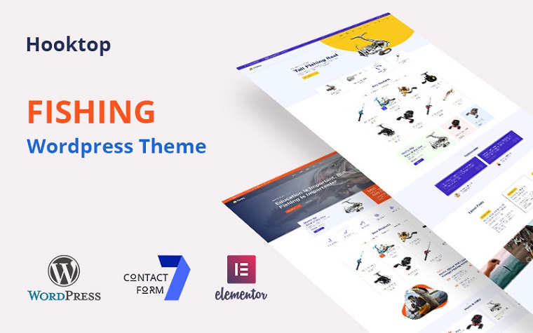 Hooktop - Fishing WordPress Theme.