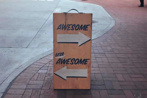 Example from How to Effectively Critique a Client&rsquo;s Ideas