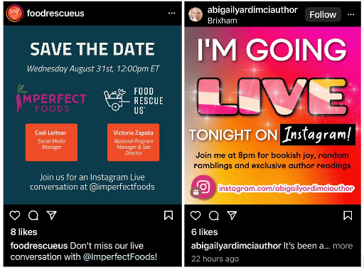 social media livestream promotion