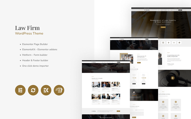 Attorlaw - Law Firm WordPress Theme.