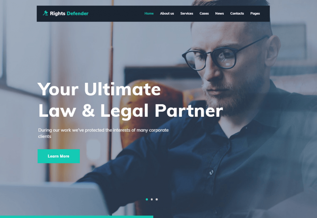 Rights Defender WordPress Theme