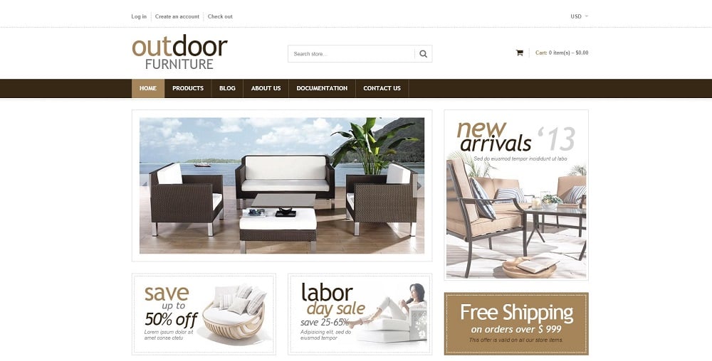 Furniture Responsive Shopify Theme