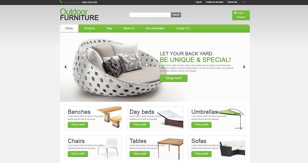 Furniture Responsive Shopify Theme