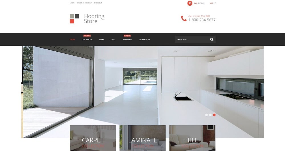 Flooring Store Shopify Theme