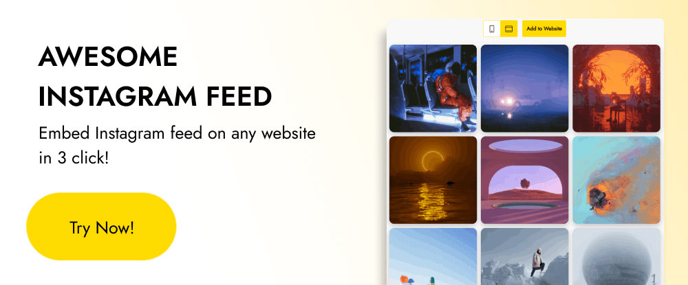 Embed Instagram Feed
