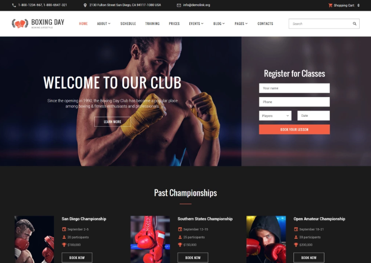 Sport Website