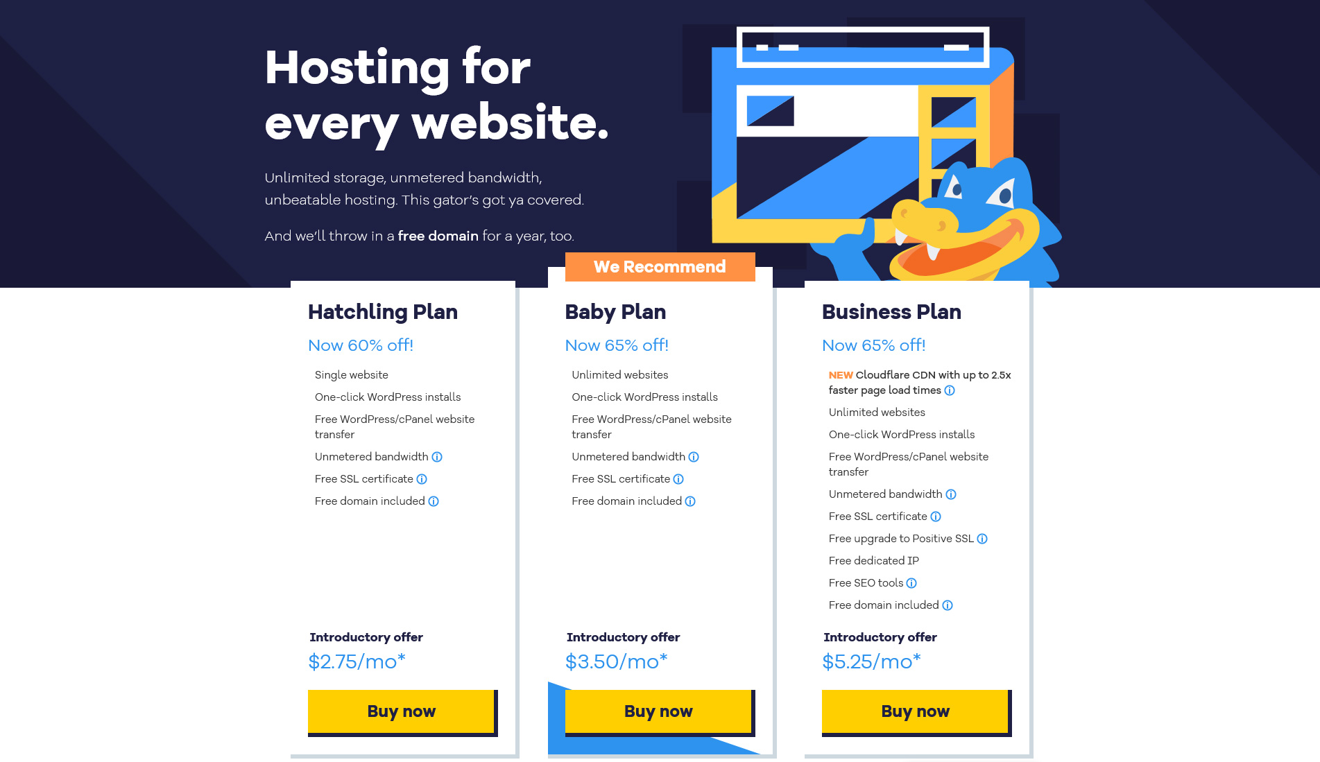 hostgator web hosting
