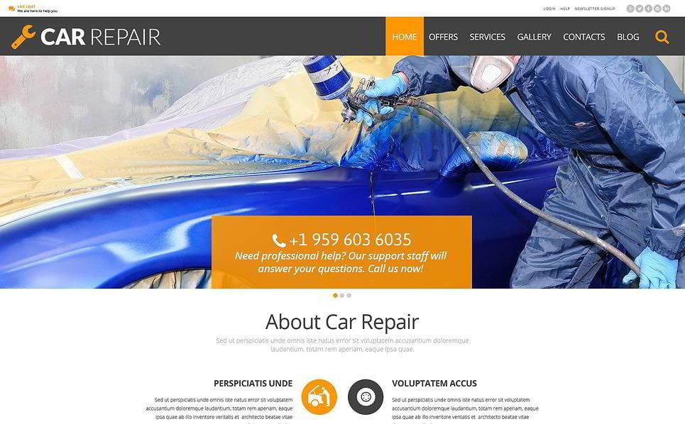 automotive theme