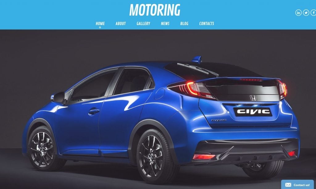 Motoring WordPress Theme