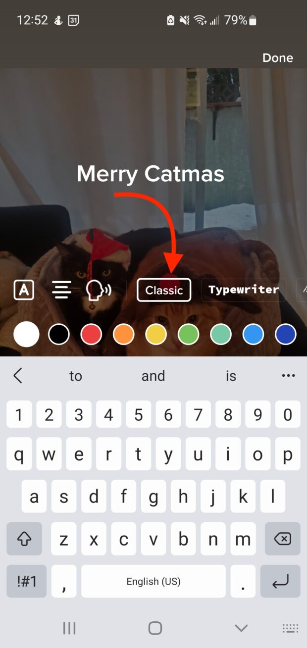 merry catmas classic