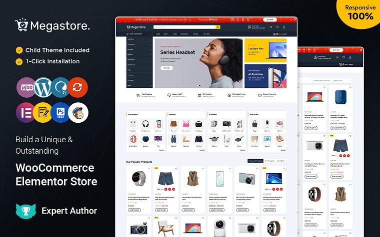 Megastore - Multipurpose WooCommerce Theme.
