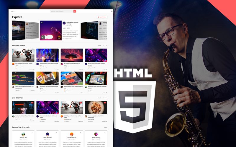 vidlife-video-sharing-html-website-template