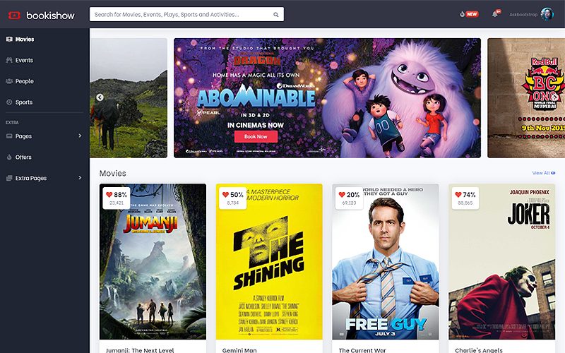bookishow-movies-events-sports-website-templat