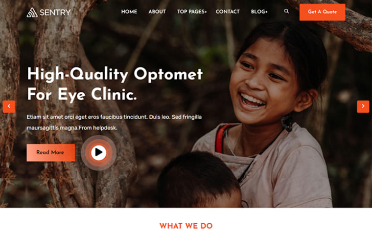 Manus - NonProfit Fundraising Charity WordPress Theme.