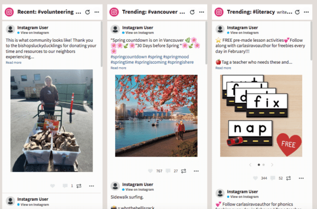 trending hashtags Hootsuite