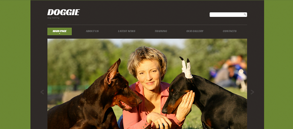 Puppy Courses Website Template