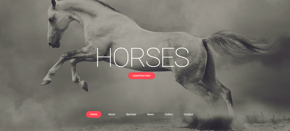 Horsepower Website Template