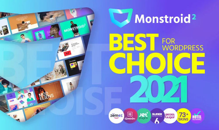 Monstroid2 Elementor WordPress Theme