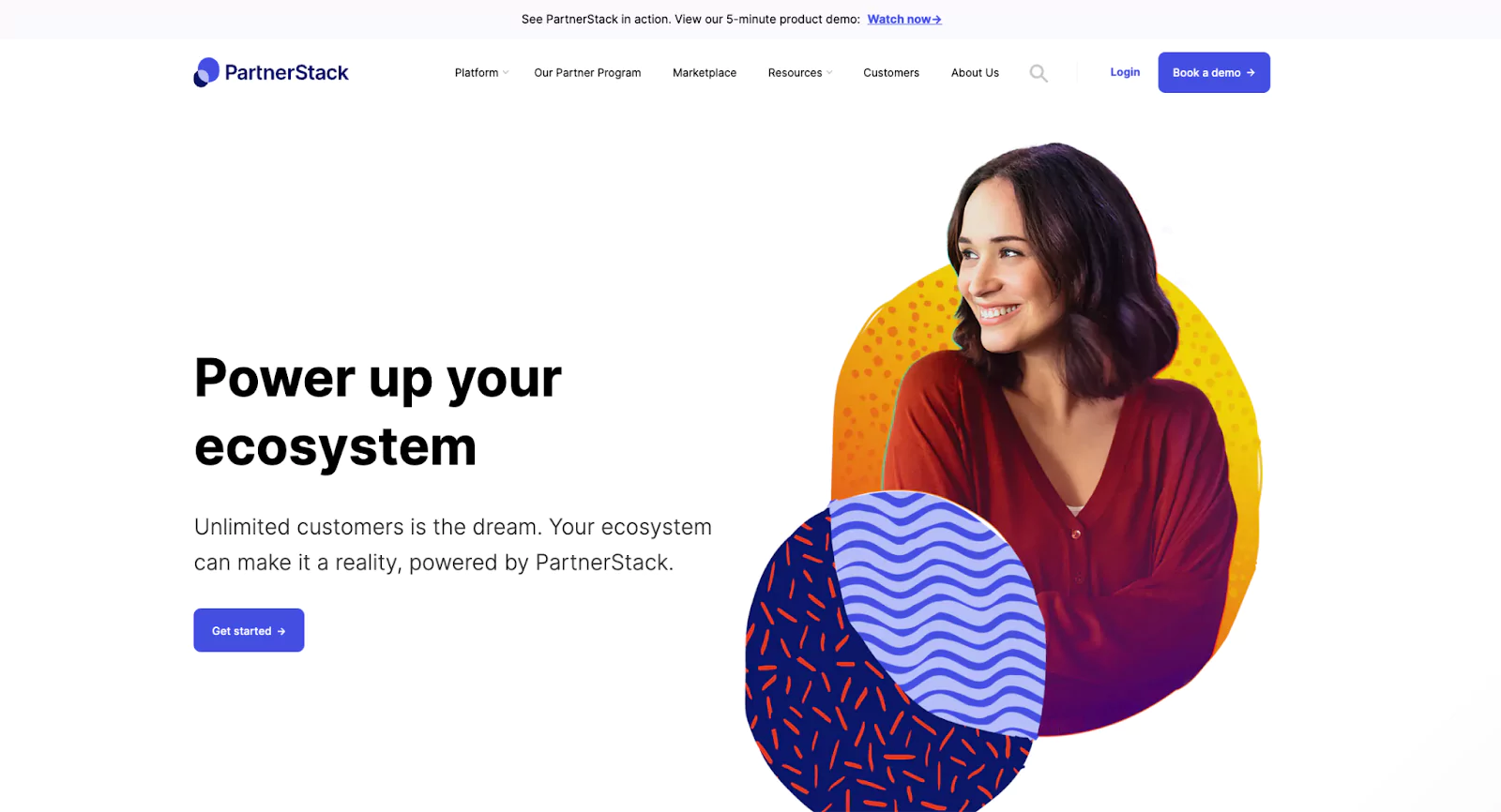 PartnerStack increased their conversion rate by 111.55% after tweaking their homepage CTA copy from &ldquo;Book a Demo&rdquo; to &ldquo;Get Started.&rdquo;