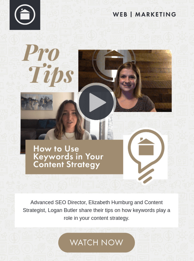 Building Designs include a video in their email to education audience