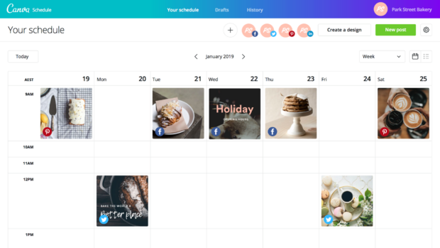 AirTable is a social media content planning tool that allows you and your team to map out content calendars, manage campaigns, and build dynamic workflows