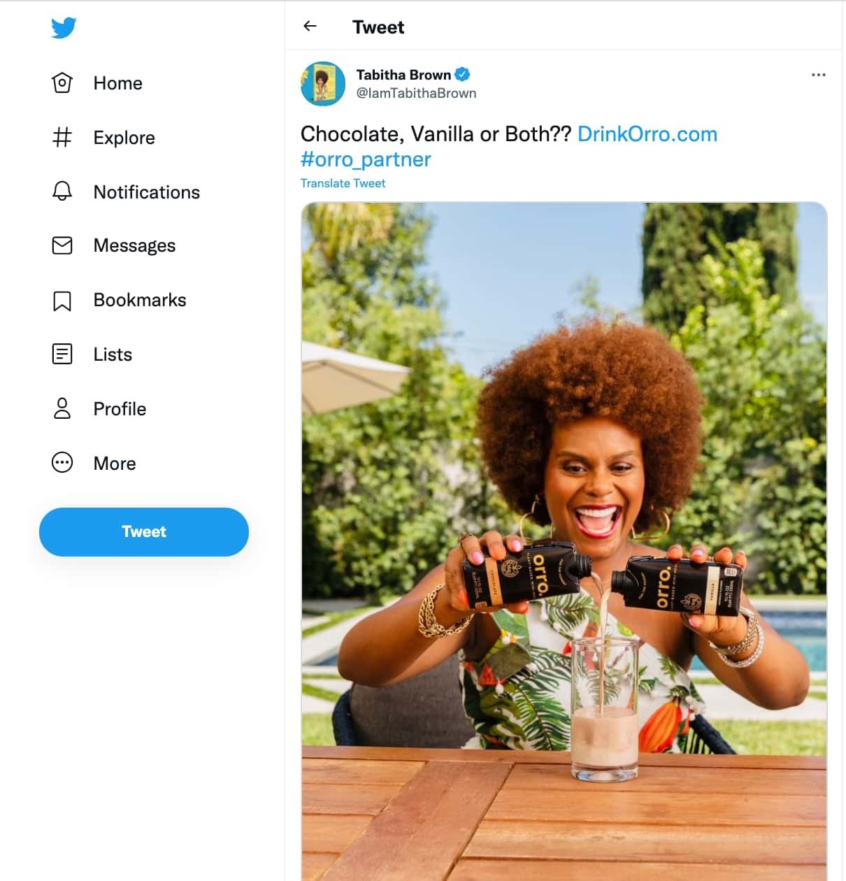 social media food influencer tabitha brown