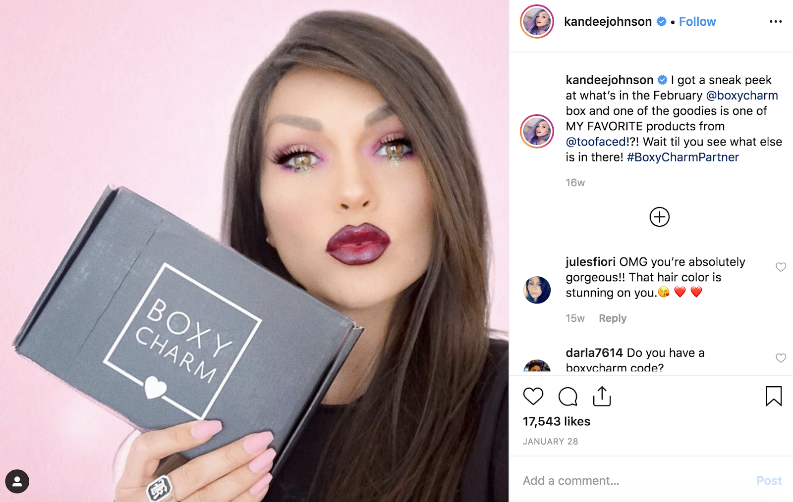 kandee johnson instagram influencer