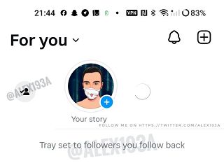 Instagram Stories reciprocal follows
