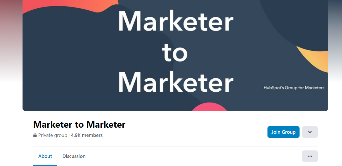 Marketer to Marketer&mdash;HubSpot Facebook Group